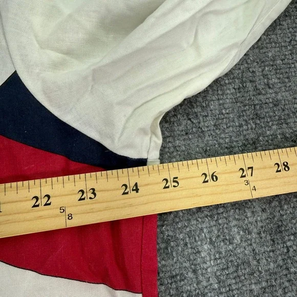 Wrangler Shirt Men 17.5 36 XL Xlong Tails American Flag Western Button Up *FLAWS - Picture 13 of 16